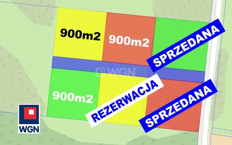Działka na sprzedaż Zakrzew